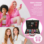 Makeup Gift Set with 82pcs, 1, Love Urban Beauty Hot Pink Vanity - product gallery image 3