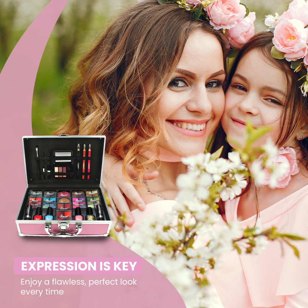 Makeup Gift Set with 82pcs, 1, Love Urban Beauty Hot Pink Vanity - product gallery image 5