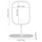 Makeup Mirror with Rechargeable, Magnifying Light Rechargeable Desktop Vanity - product gallery image 3