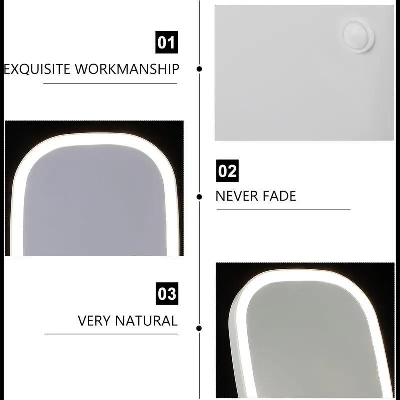 Makeup Mirror with Rechargeable, Magnifying Light Rechargeable Desktop Vanity - product gallery image 7