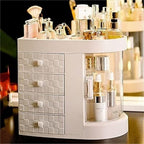 Makeup Organiser with Space-Saving, Drawers Top Platform Desktop Cosmetic Storage - product gallery image 10