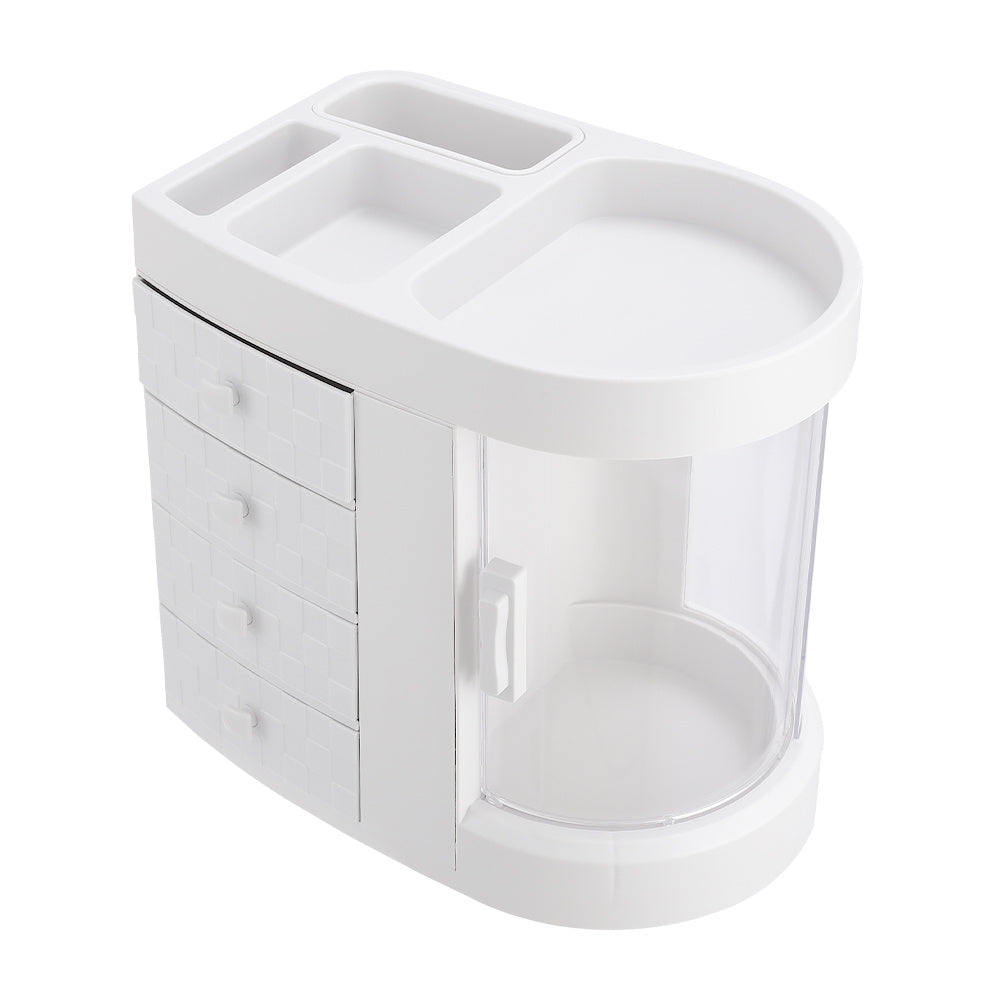Makeup Organiser with Space-Saving, Drawers Top Platform Desktop Cosmetic Storage - product gallery image 11