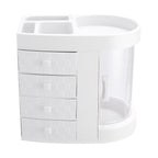 Makeup Organiser with Space-Saving, Drawers Top Platform Desktop Cosmetic Storage - product gallery image 12