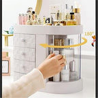 Makeup Organiser with Space-Saving, Drawers Top Platform Desktop Cosmetic Storage - product gallery image 15