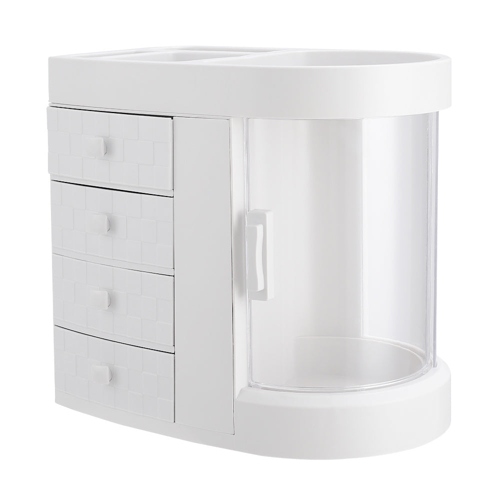 Makeup Organiser with Space-Saving, Drawers Top Platform Desktop Cosmetic Storage - product gallery image 16