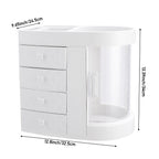 Makeup Organiser with Space-Saving, Drawers Top Platform Desktop Cosmetic Storage - product gallery image 3
