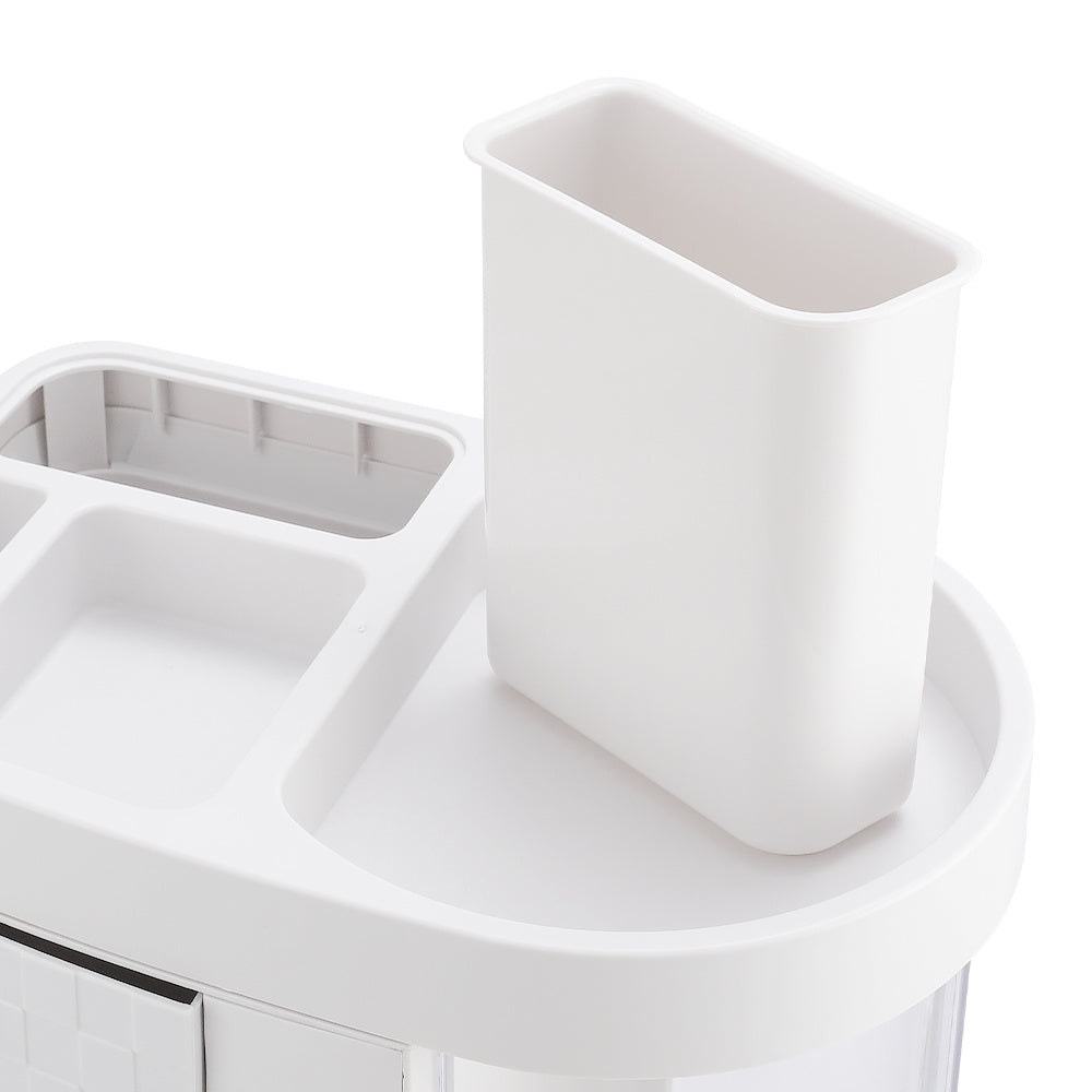 Makeup Organiser with Space-Saving, Drawers Top Platform Desktop Cosmetic Storage - product gallery image 5