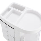Makeup Organiser with Space-Saving, Drawers Top Platform Desktop Cosmetic Storage - product gallery image 6