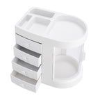 Makeup Organiser with Space-Saving, Drawers Top Platform Desktop Cosmetic Storage - product gallery image 7