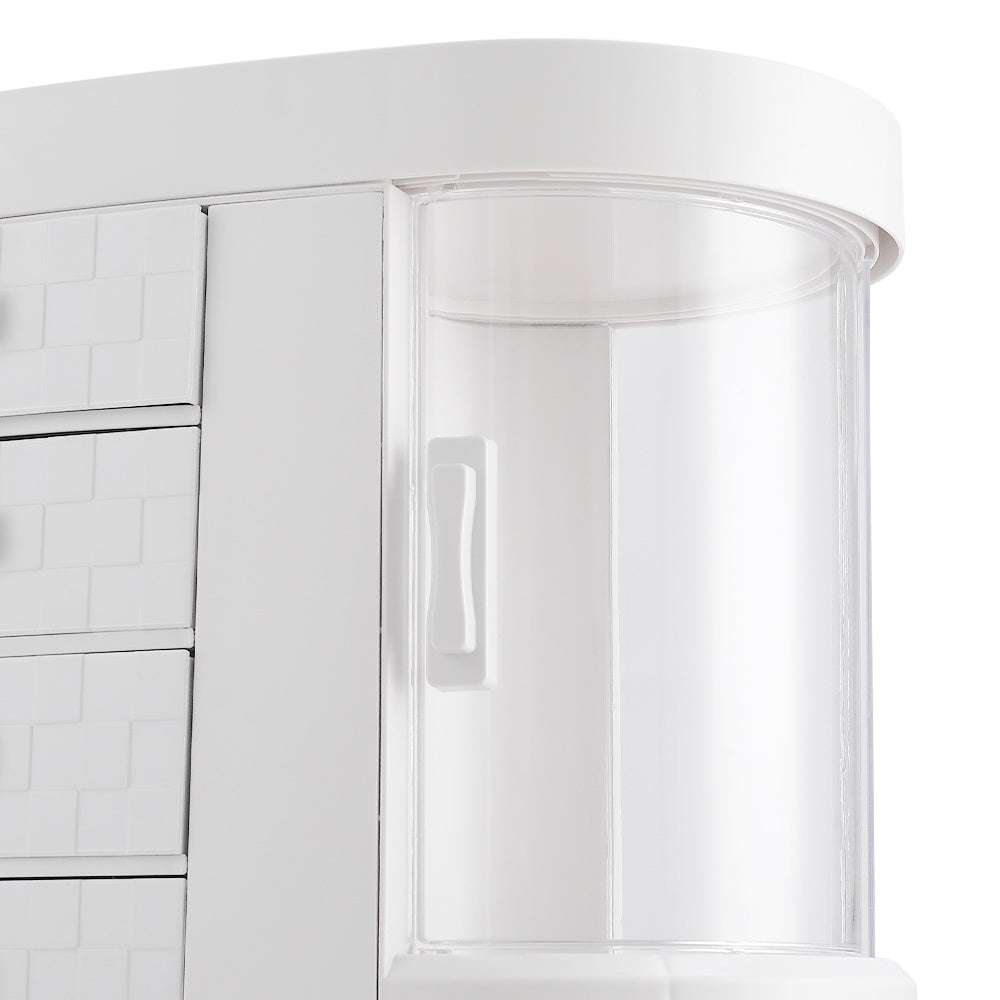 Makeup Organiser with Space-Saving, Drawers Top Platform Desktop Cosmetic Storage - product gallery image 9