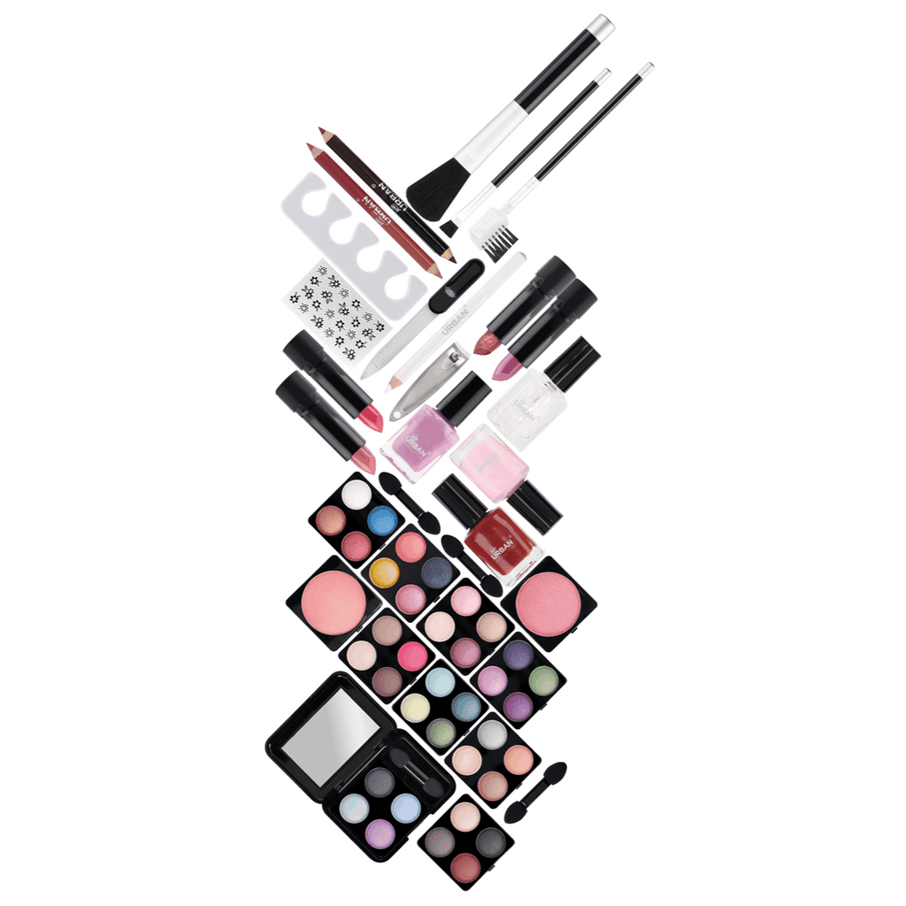Makeup Set with 1, 64-Piece Vegan in Silver Vanity Case - product gallery image 6