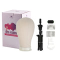 Mannequin Head with 61cm, Canvas Wig Tripod Stand Pins Kit - 60.96cm option