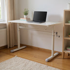 Manual Adjustable Desk 60-90cm, Ergonomic with Easy Assembly, Metal - product gallery image 3