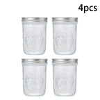 Mason Jar with Airtight, 550ml, Glass, 6 Pack for kitchens - product gallery image 3