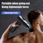 Massage Gun with Rechargeable, Mini Portable Fascia Muscle Relaxation Heads - product gallery image 3