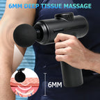 Massage Gun with Rechargeable, Mini Portable Fascia Muscle Relaxation Heads - product gallery image 8