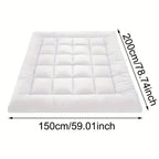 Mattress Topper with Non-Slip, 10cm, 4ft, Hotel Quality Inch Deep Filling, Super - product gallery image 4