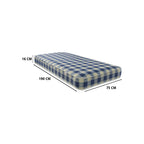 Mattress with 16cm, Kids Spring Deep Checked Print, Breathable - product gallery image 3