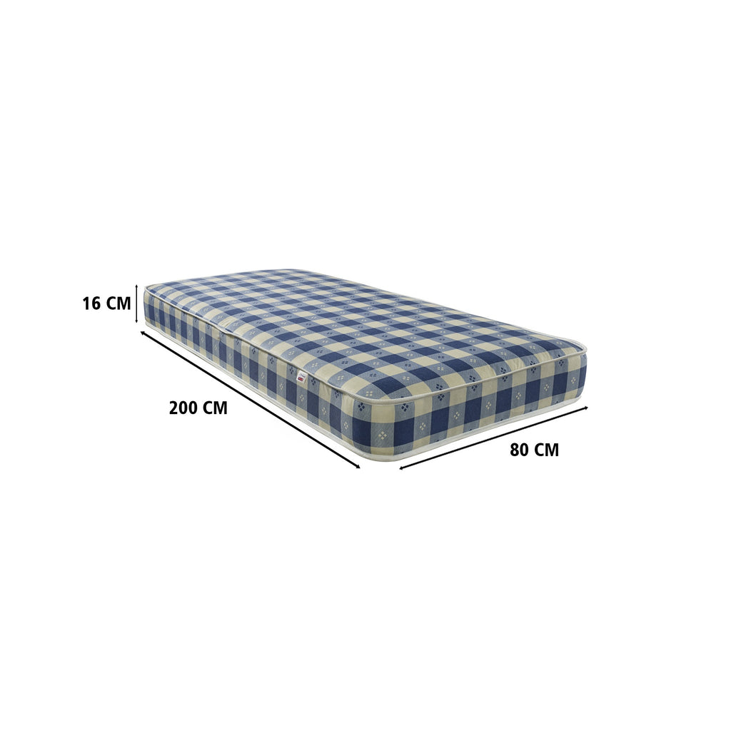 Mattress with 16cm, Kids Spring Deep Checked Print, Breathable - product gallery image 6