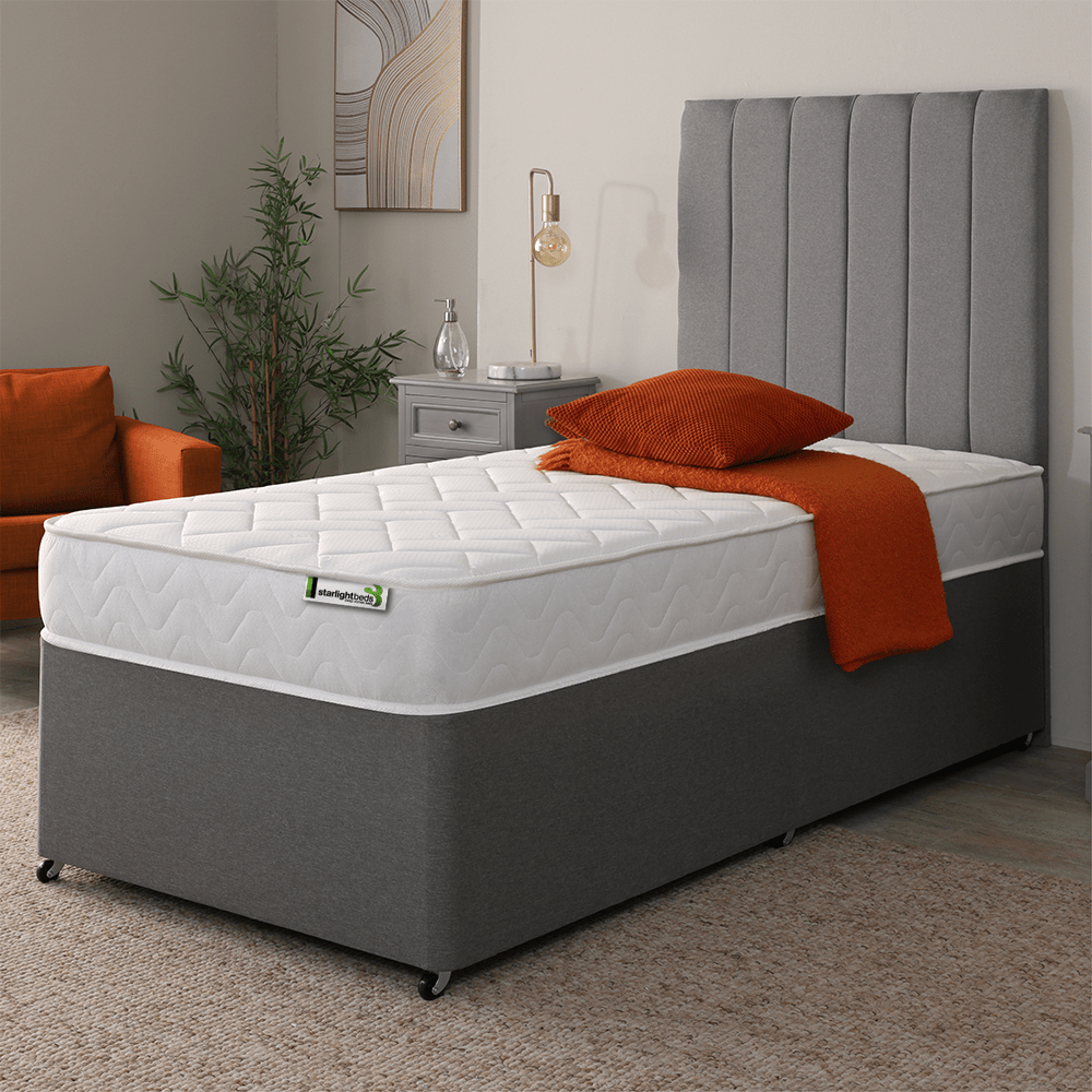 Mattress with 17cm, Memory Foam, Hybrid Memory Foam Spring Deep Open - Shorty (75CM by 175CM) option