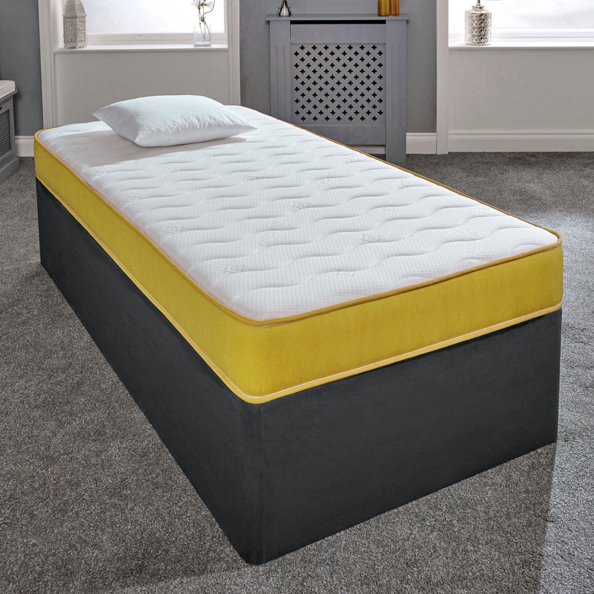 Mattress with 18CM, Cotton, Hybrid Spring Deep Memory Foam Open - product gallery image 4