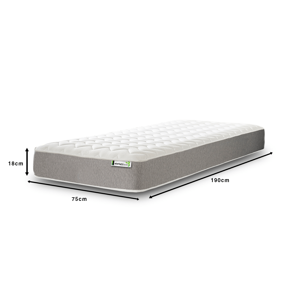 Mattress with 18CM, Memory Foam, Hybrid Memory Foam Open Coil Spring - product gallery image 4