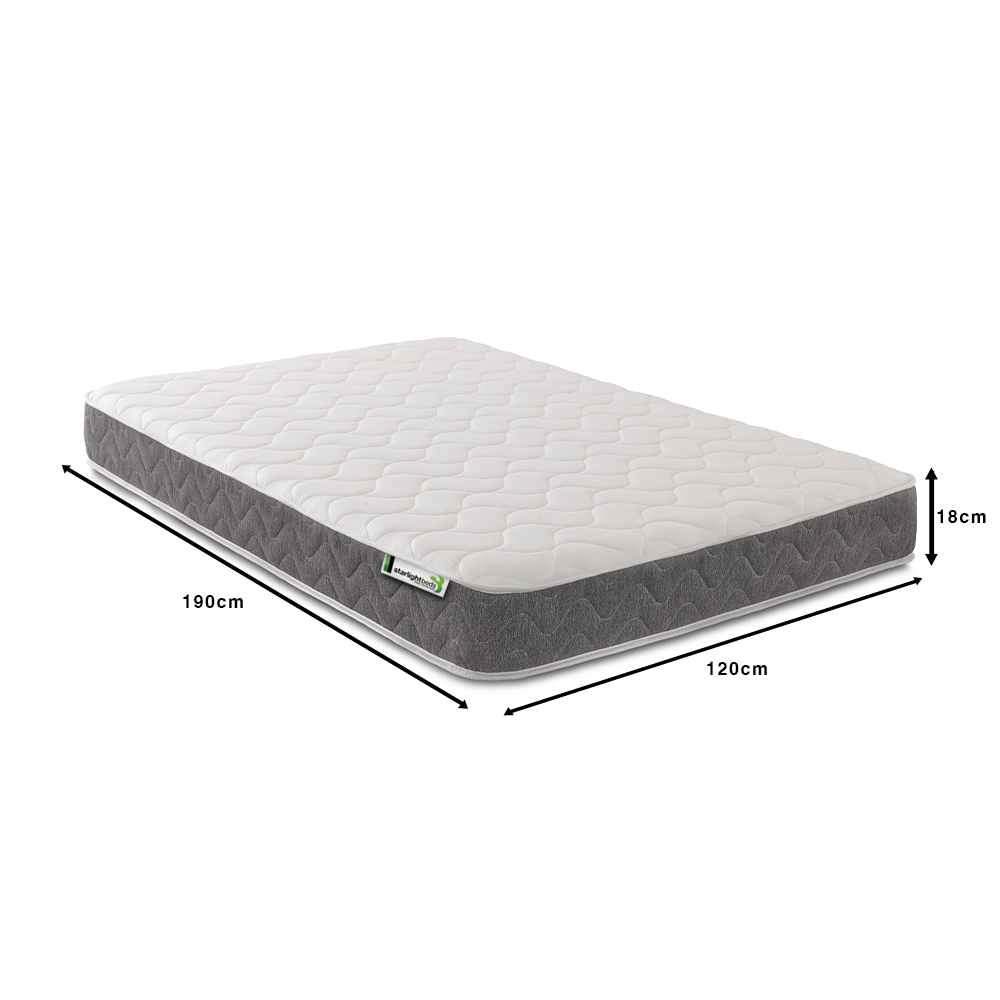 Mattress with 18cm, Memory Foam, Hybrid Memory Foam Spring Deep Starlight - product gallery image 14