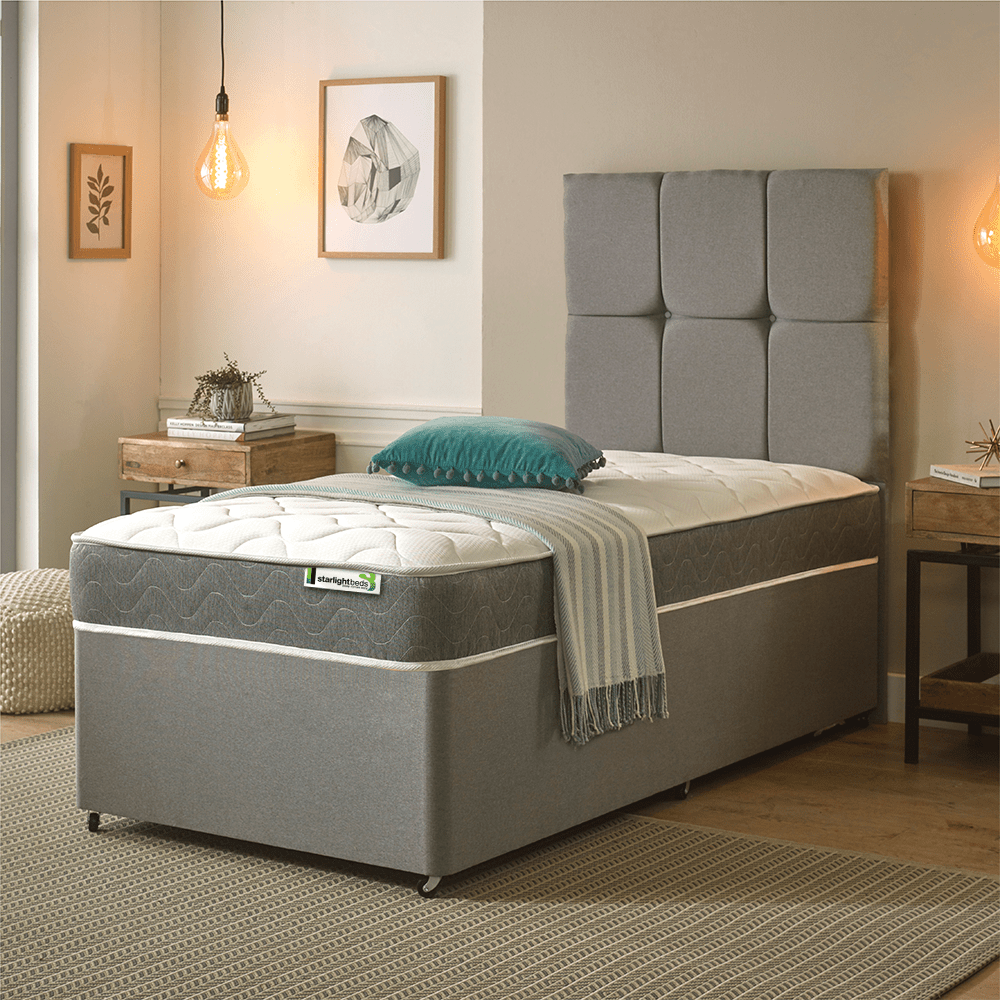 Mattress with 18cm, Memory Foam, Hybrid Memory Foam Spring Deep Starlight