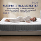 Mattress with 20cm, 25cm, Hotel Quality Hybrid Medium Firm Breathable - product gallery image 5