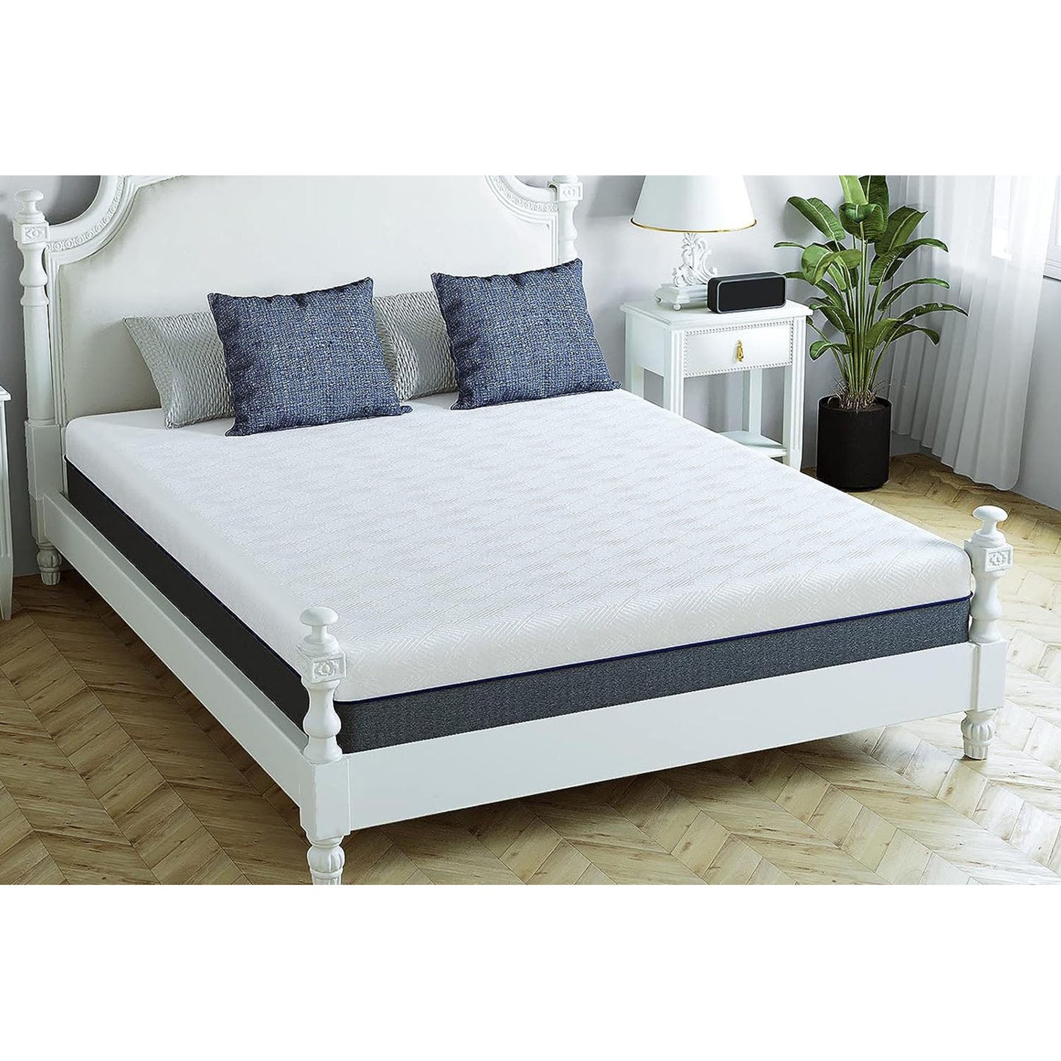 Mattress with 20cm, 4cm, Memory Foam, Gel Memory Foam Inch Gel Top - product gallery image 5