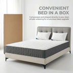 Mattress with 20CM, Pocket Spring Hybrid Medium Firm