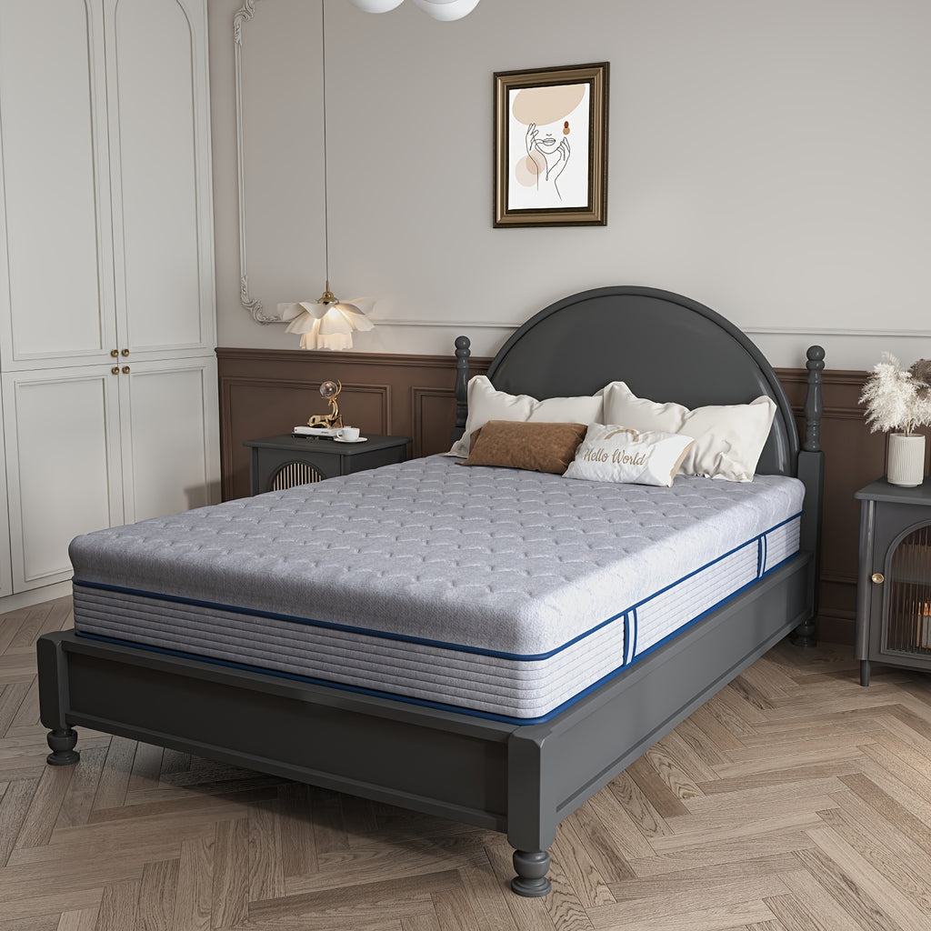 Mattress with 23cm, Memory Foam, Pocket Spring 7-Layer Medium Firm Memory - product gallery image 6