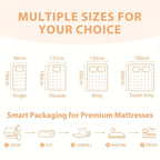 Mattress with 30cm, 3ft, Memory Foam, Hybrid Pocket Sprung Memory Foam - product gallery image 2