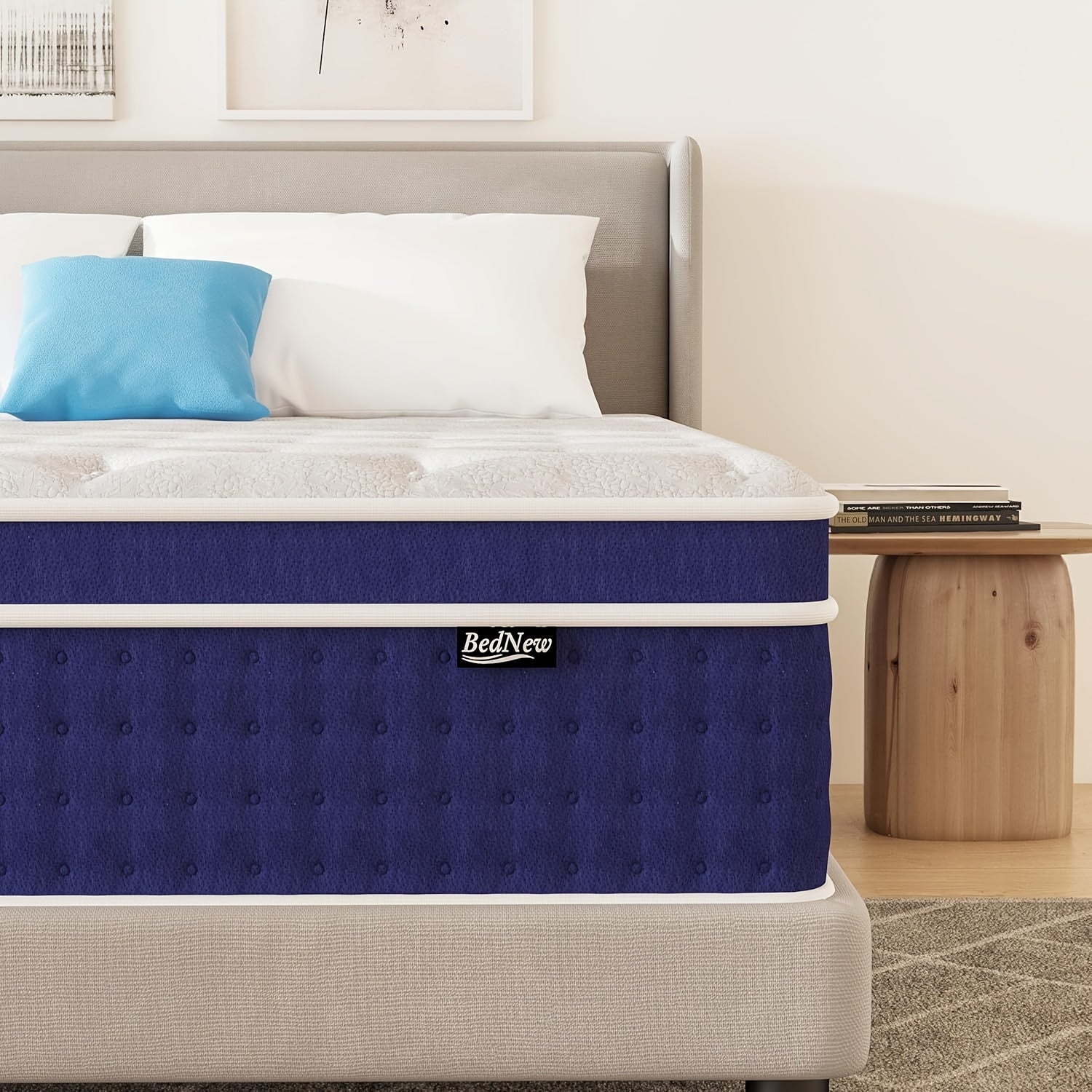 Mattress with 30cm, 3ft, Memory Foam, Hybrid Pocket Sprung Memory Foam