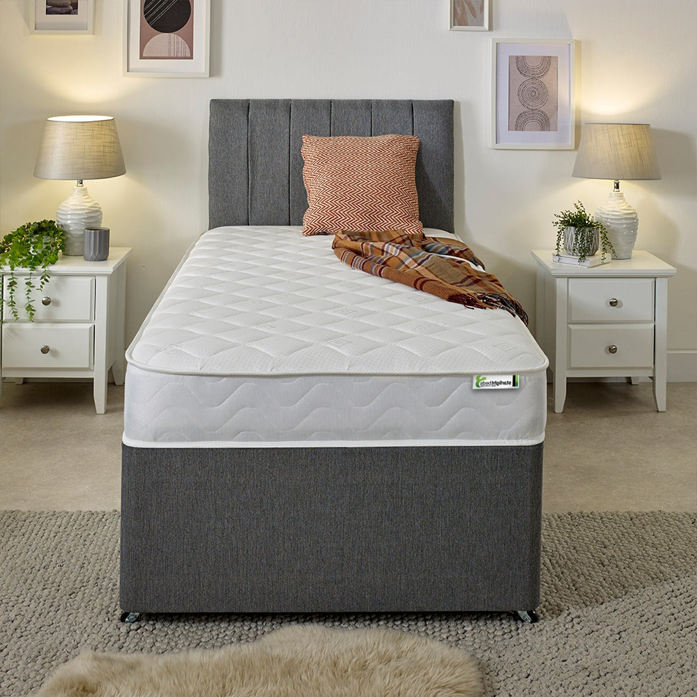 Mattress with Memory Foam, Hybrid Memory Foam Bonnell Springs Handmade - product gallery image 7