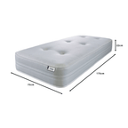 Mattress with Memory Foam, Memory Foam Open Coil Spring Hybrid - product gallery image 12