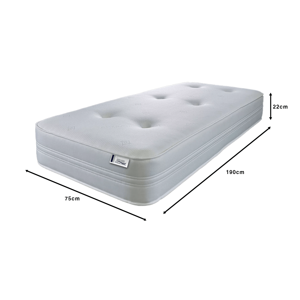 Mattress with Memory Foam, Memory Foam Open Coil Spring Hybrid - product gallery image 4