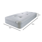 Mattress with Memory Foam, Memory Foam Open Coil Spring Hybrid - product gallery image 8