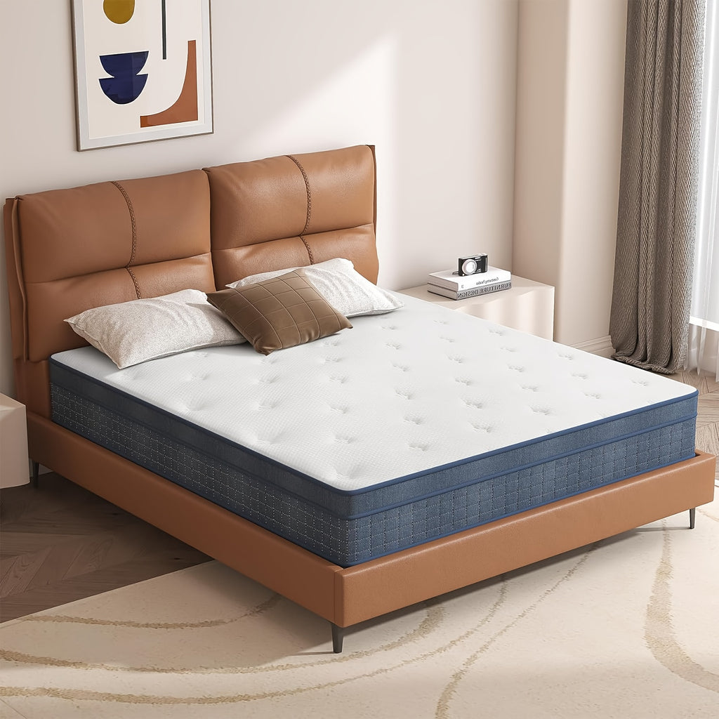 Mattresse with 26cm, Hybrid Mattress Individual Pocket Springs - King(150x200x26cm) option