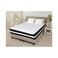 Mattresse with Inch Deep Hybrid Spring Mattress Foam-Free