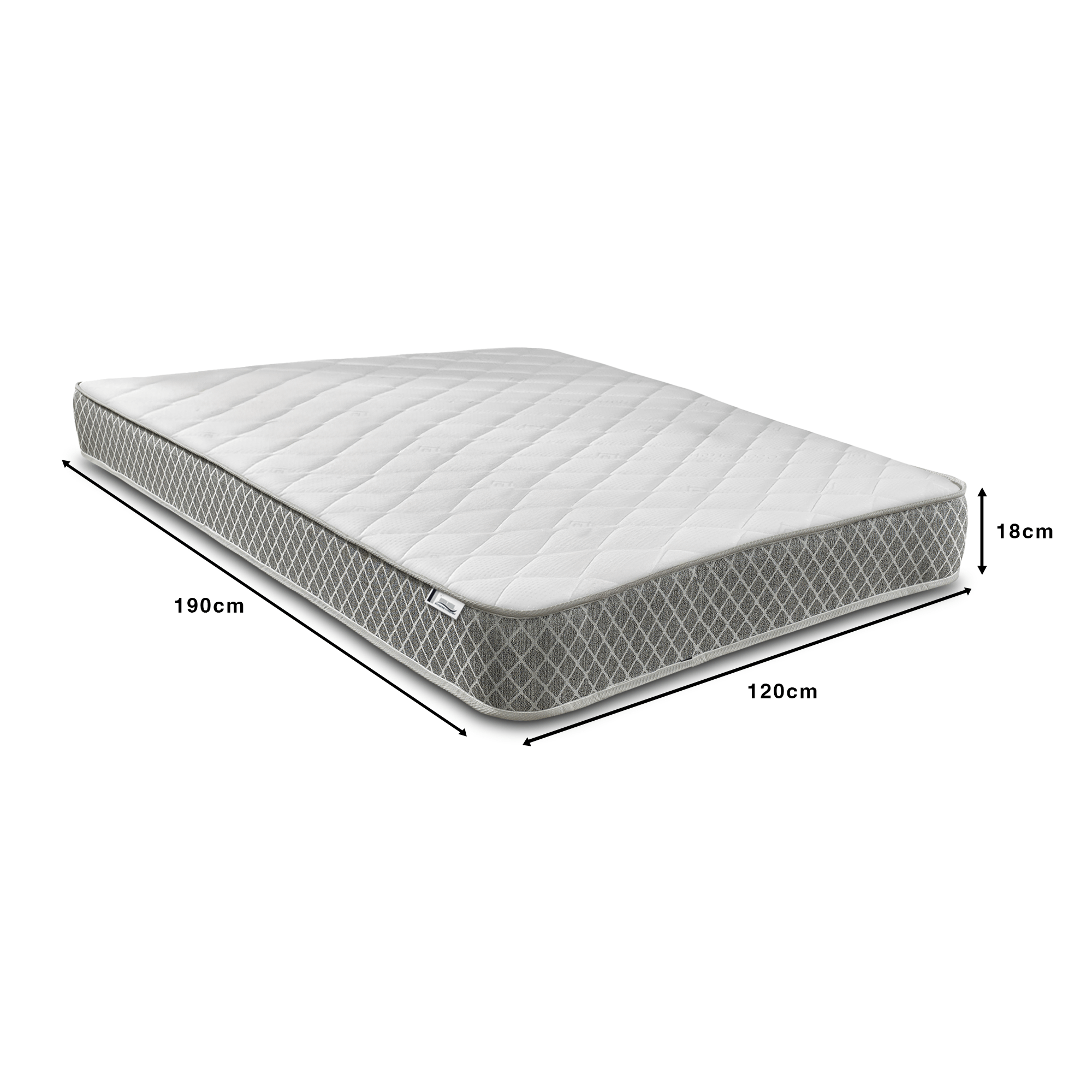 Mattresse with Lumbar Support, 18cm, Memory Foam for practical home use - product gallery image 9