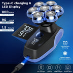 Men's Electric Shaver with Rechargeable, Waterproof - product gallery image 2