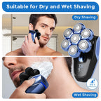 Men's Electric Shaver with Rechargeable, Waterproof - product gallery image 6