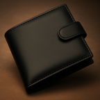 Men's Wallet with Lockable, Metal, 8 Card, RFID Blocking Mens Leather Bifold Card - product gallery image 3