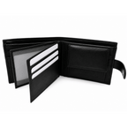 Men's Wallet with Lockable, Metal, 8 Card, RFID Blocking Mens Leather Bifold Card - product gallery image 7