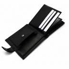 Men's Wallet with Lockable, Metal, 8 Card, RFID Blocking Mens Leather Bifold Card - product gallery image 8