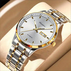 Men's Watch with Stainless Steel, Men's Mechanical Self-Winding Business - product gallery image 5