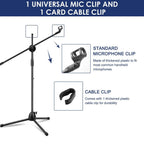 Microphone Stand Boom Adjustable Straight with Adjustable Height - product gallery image 3