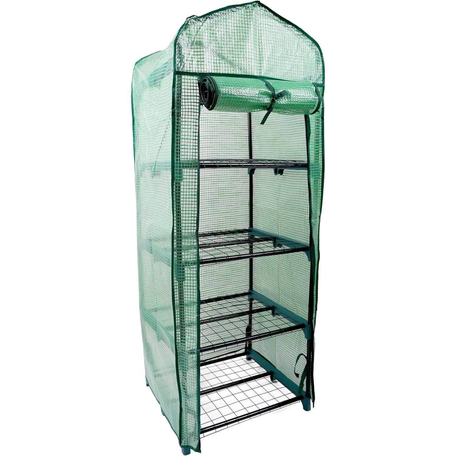 Mini Greenhouse with Space-Saving, 4Tier PE greenhouse - product gallery image 3