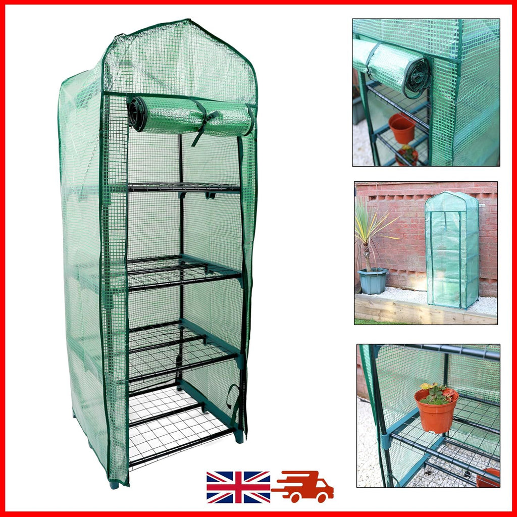 Mini Greenhouse with Space-Saving, 4Tier PE greenhouse - product gallery image 8